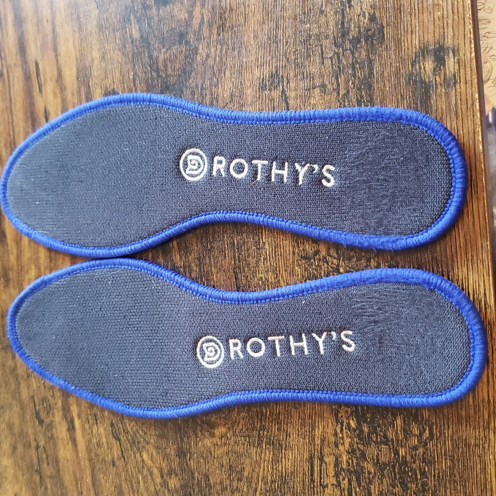Rothy's Flax Birds-eye Rounded Toe Flats - Picture 13 of 14